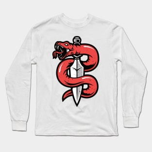 Snake and Dagger Long Sleeve T-Shirt